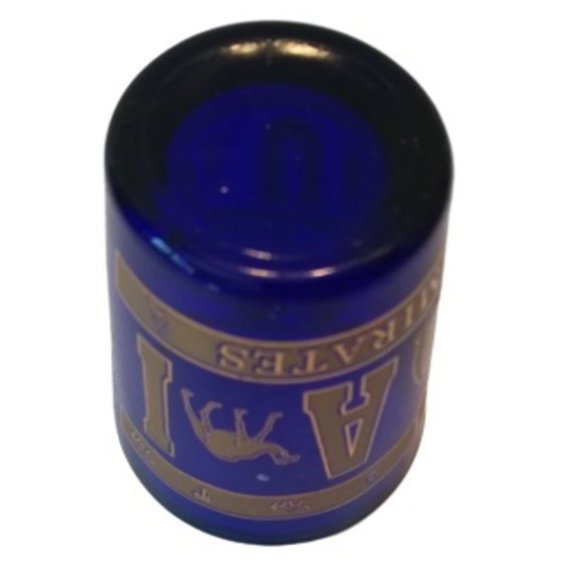 Dubai United Arab Emerites Cobalt Blue Shot Glass - Picture 4 of 5